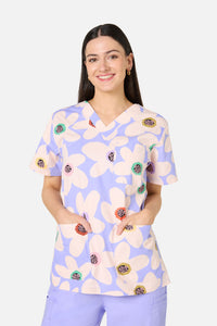 Gorman - Daisy Scrub Top & Pant Set - lilac