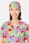 Gorman - Flower Field Scrub Hat - multi