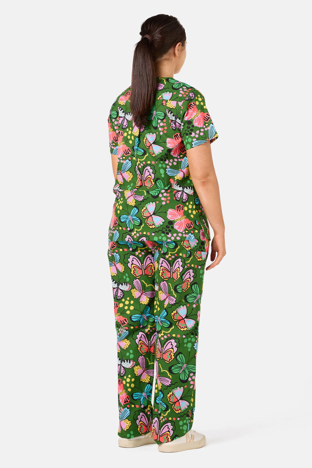 Gorman - Papillon Scrub Set - green