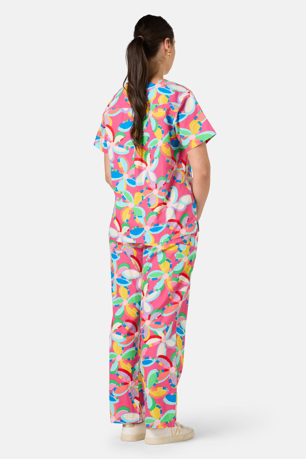 Gorman - Rainbow Daisy Scrub Set - multi