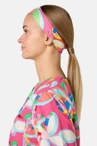 Gorman - Rainbow Daisy Scrub Headband - multi