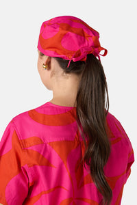 Gorman - Wavelength Scrub Hat - pink