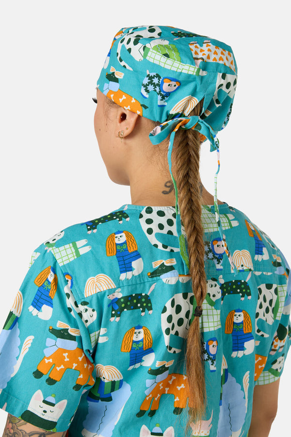 Gorman - Sweater Dogs Scrub Hat - multi