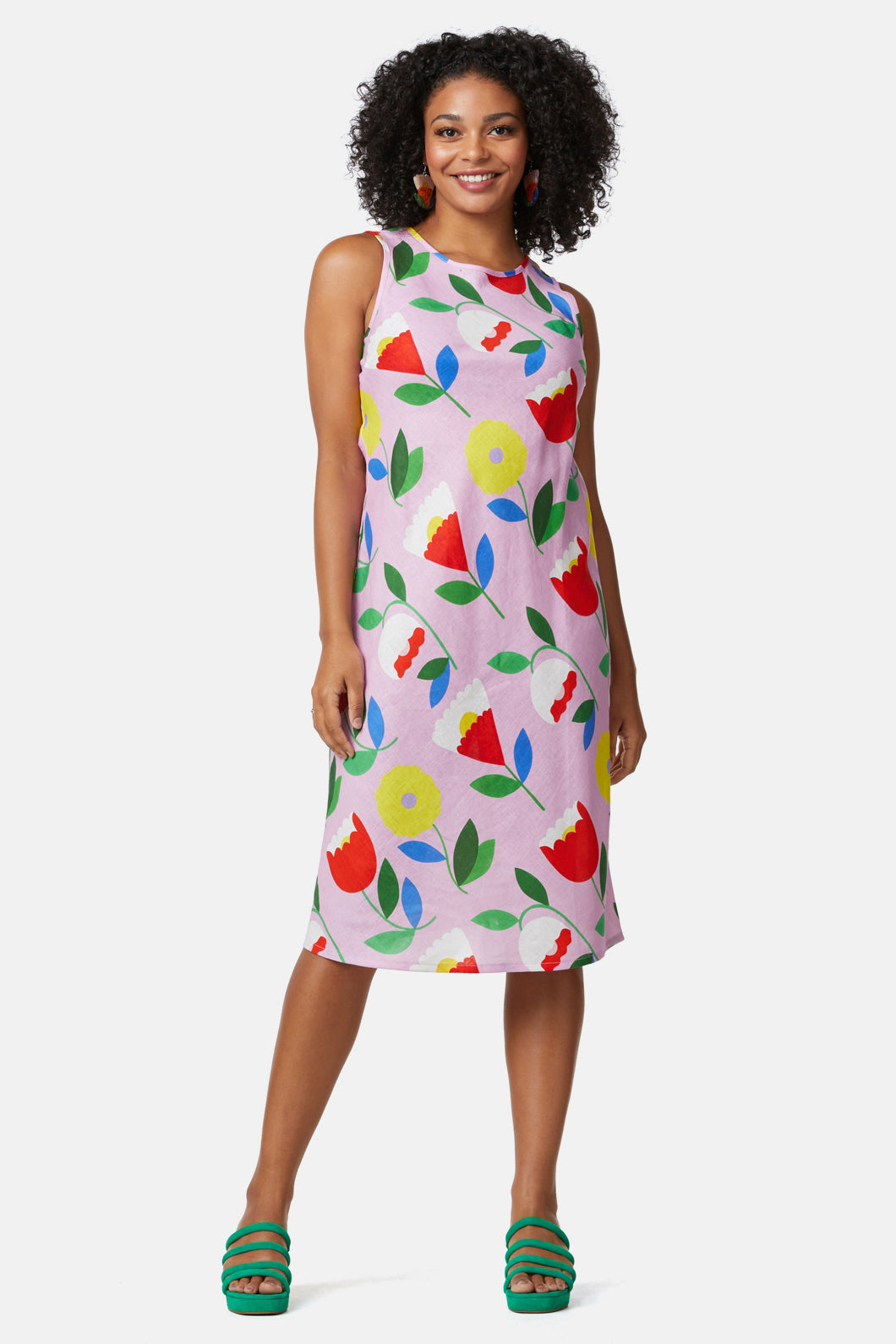 Fleur Linen Slip Dress – Gorman
