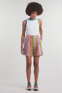 Gorman - Stripes Print Short - print