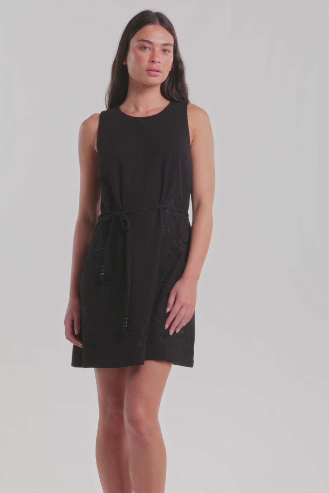 Gorman - Annie Anglaise Mini Dress - black