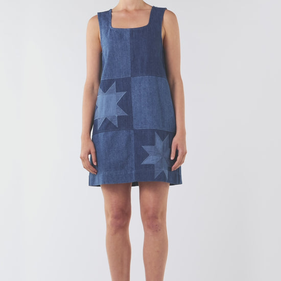 Gorman - Pinwheel Denim Dress - denim