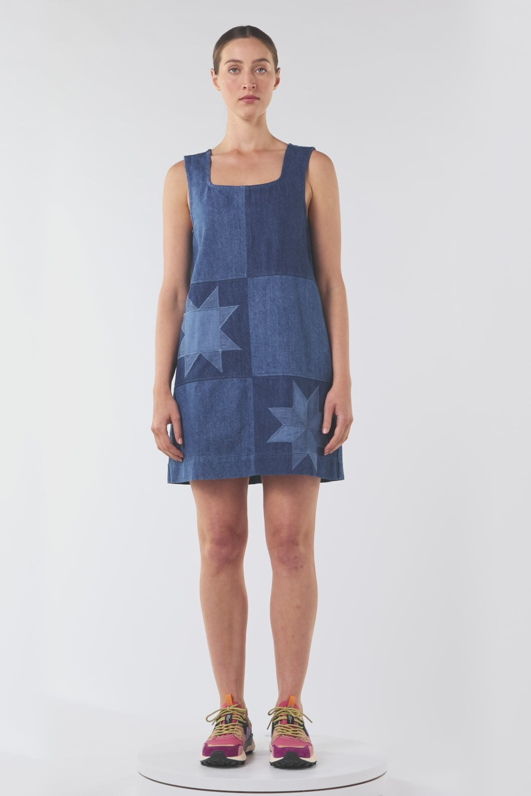 Gorman - Pinwheel Denim Dress - denim