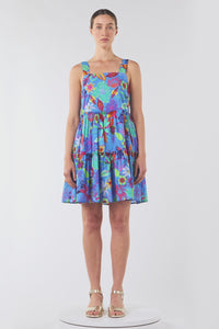 Gorman - Papaya Palm Holiday Dress - print