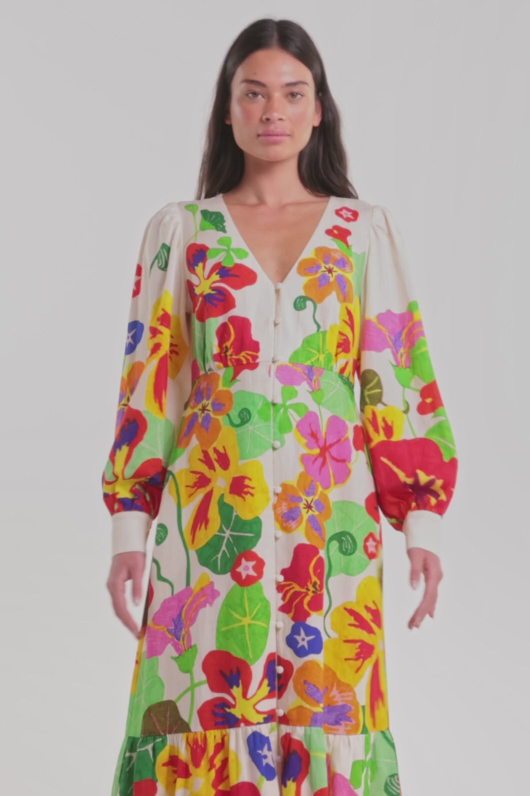 Gorman - Climbing Colour Maxi Dress - print