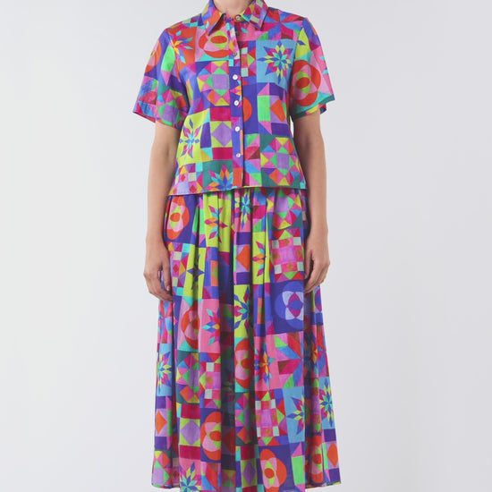 Gorman - Pinwheel Printed Shirt - print