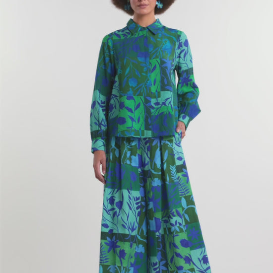 Gorman - Petal Patch Shirt - print