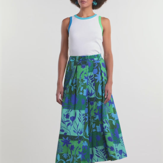 Gorman - Petal Patch Skort - print