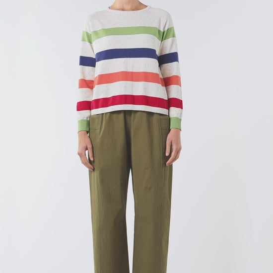 Gorman - Striped Stacey Knit Jumper - stripe