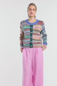Gorman - Nebula Knit Cotton Cardi - multi