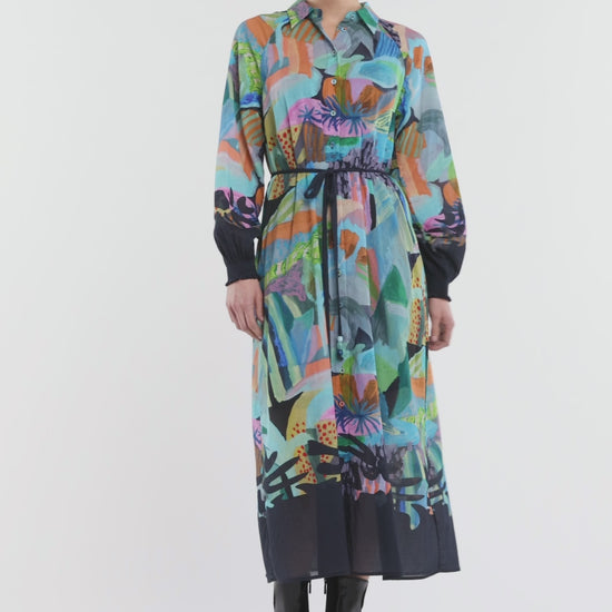 Gorman - Endless Horizon Long Dress - print