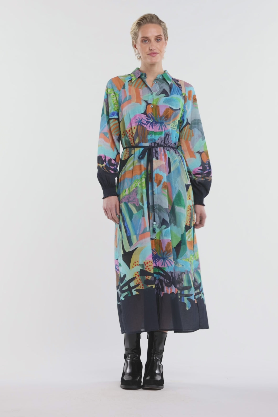 Gorman - Endless Horizon Long Dress - print