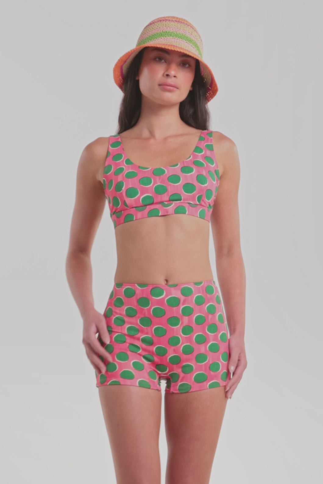 Gorman - Poetry Spot Bikini Top - print