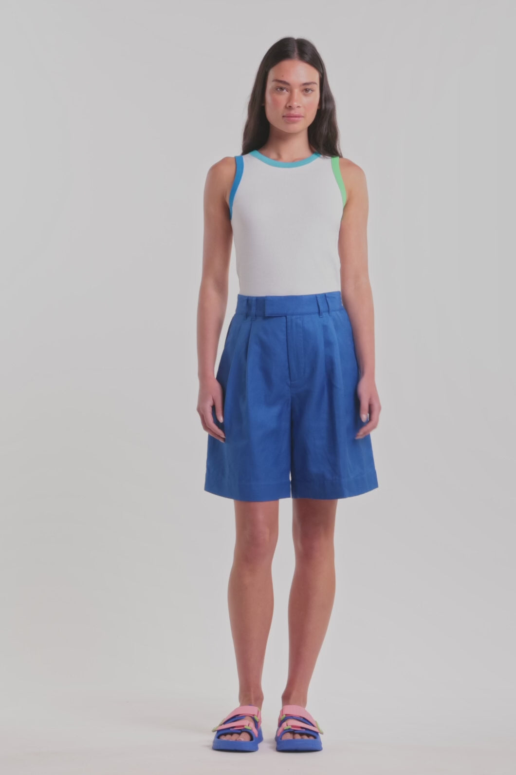 Gorman - Mylie Tailored Shorts - blue