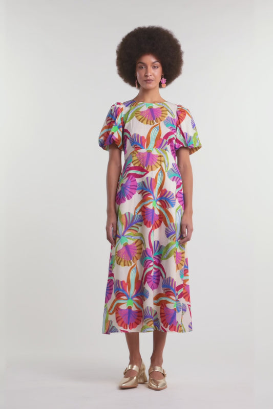Gorman - Orchid Midi Dress - print