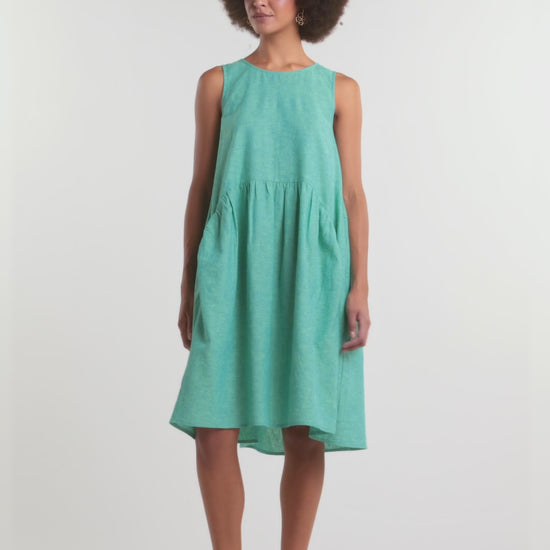 Gorman - Raw Coast Dahlia Dress - turquoise