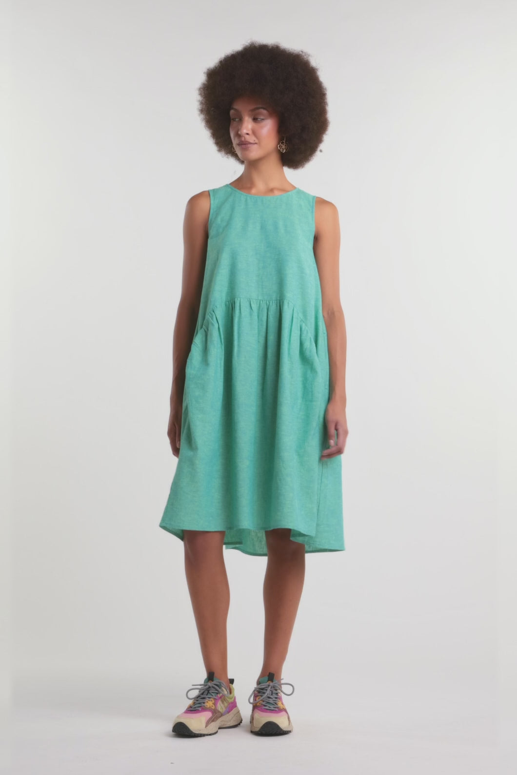 Gorman - Raw Coast Dahlia Dress - turquoise