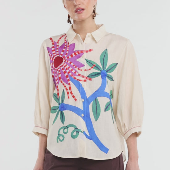 Gorman - Passion Flower Shirt - print
