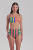 Gorman - Poetry Stripe Bikini Top - stripe
