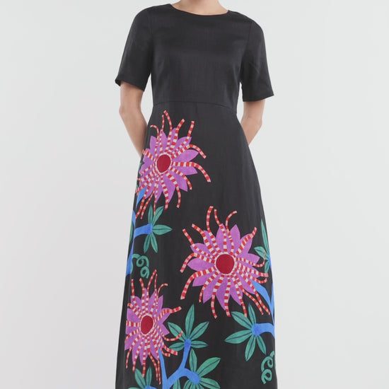 Gorman - Passion Flower Long Dress - print