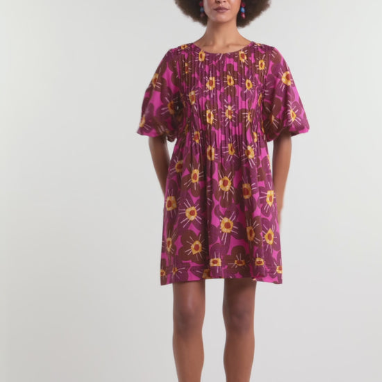 Gorman - Flowerful Smock Dress - print