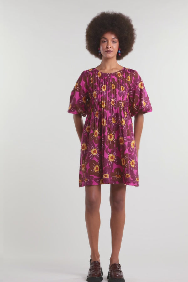Gorman - Flowerful Smock Dress - print