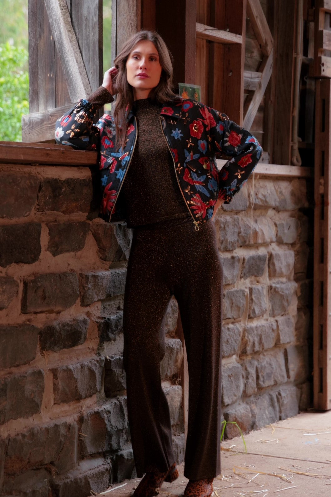 Gorman - The Garden Jacquard Jacket - print