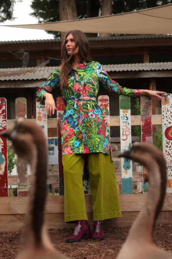 Gorman - The Garden Shirt Dress - print