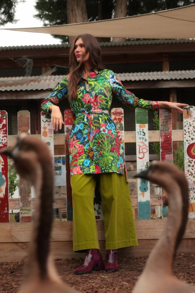 Gorman - The Garden Shirt Dress - print