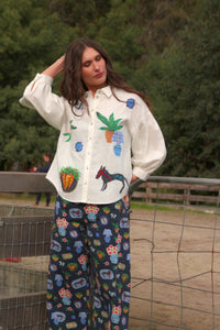 Gorman - Garden Table Shirt - white