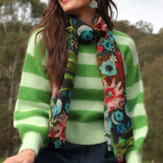Gorman - Linea Stripe Alpaca Jumper - stripe