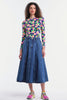Gorman - Molly Denim Skirt - mid-blue