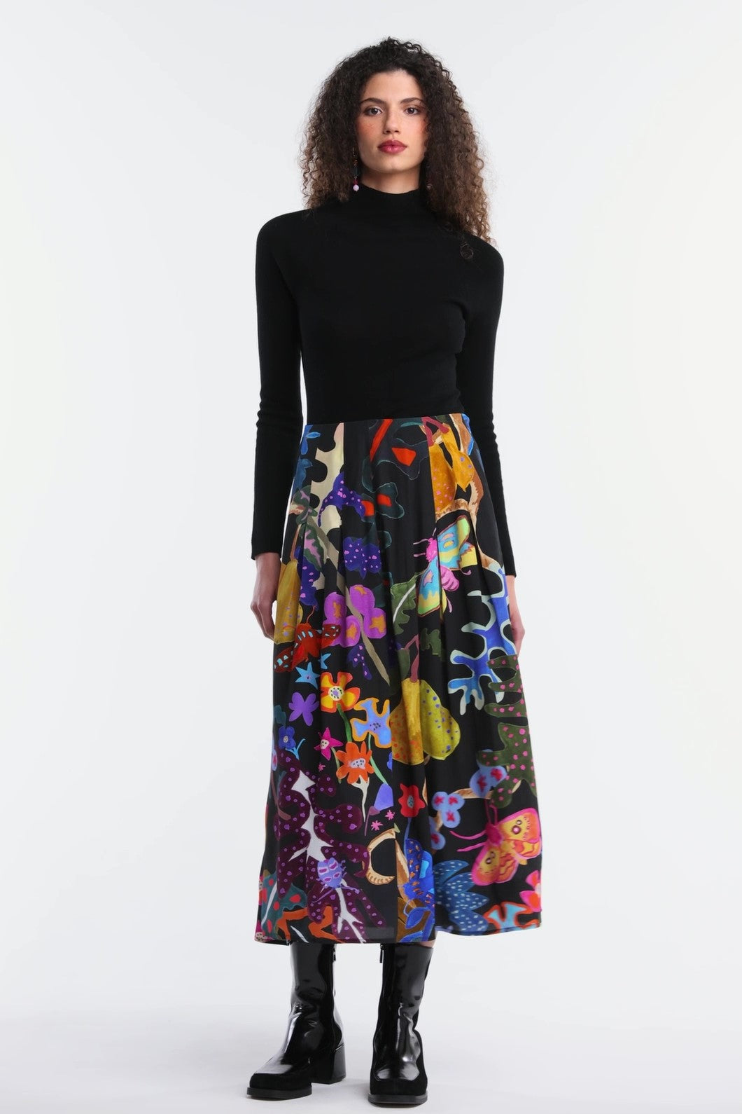 Gorman - Beetlemania Midi Skirt - print