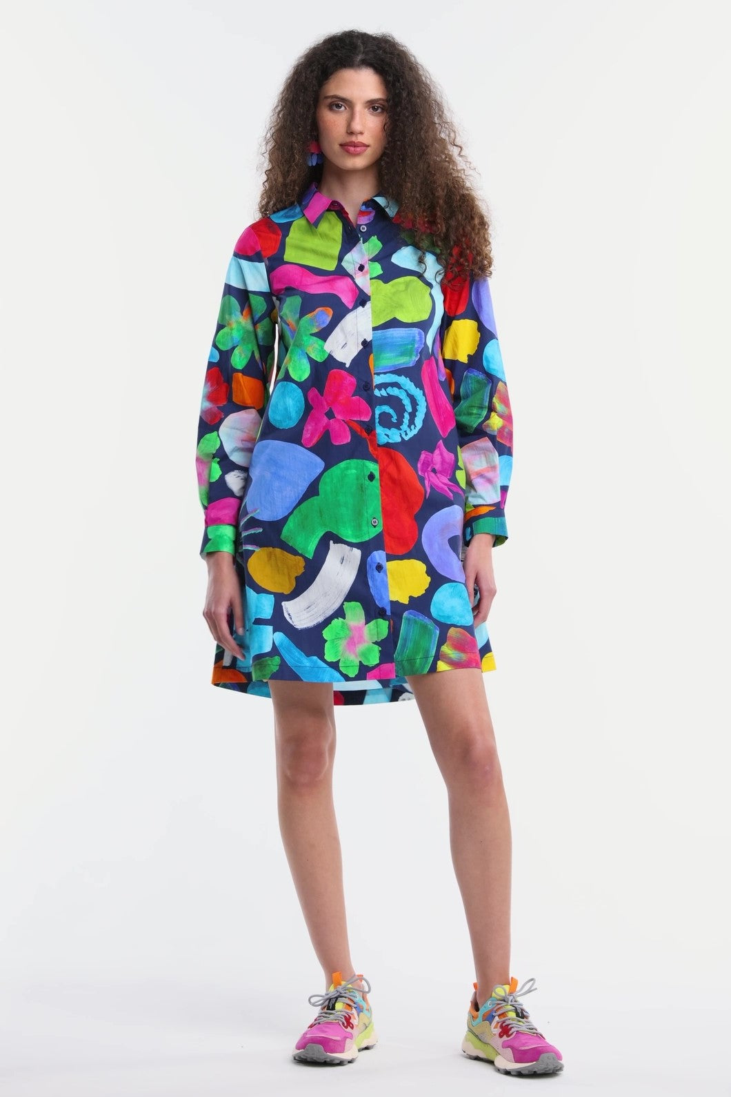 Gorman - Jumble Shirt Dress - print