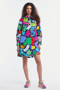 Gorman - Jumble Shirt Dress - print