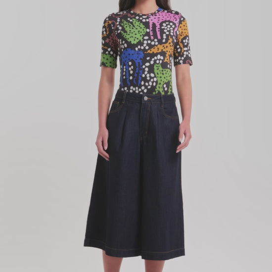 Gorman - Selma Denim Skort - indigo