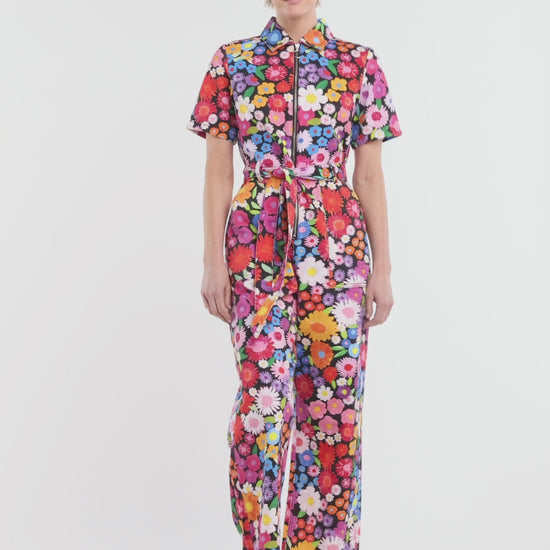 Gorman - Flower Meadow Print Pantsuit - print