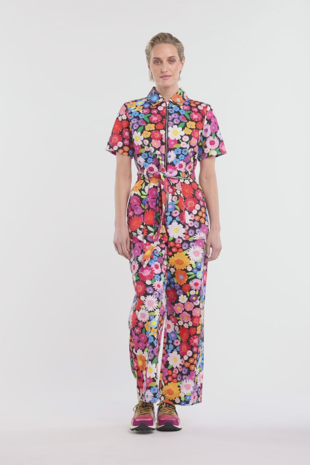 Gorman - Flower Meadow Print Pantsuit - print