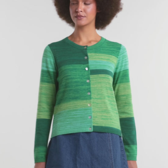 Gorman - Mirage Cotton Cardi - green