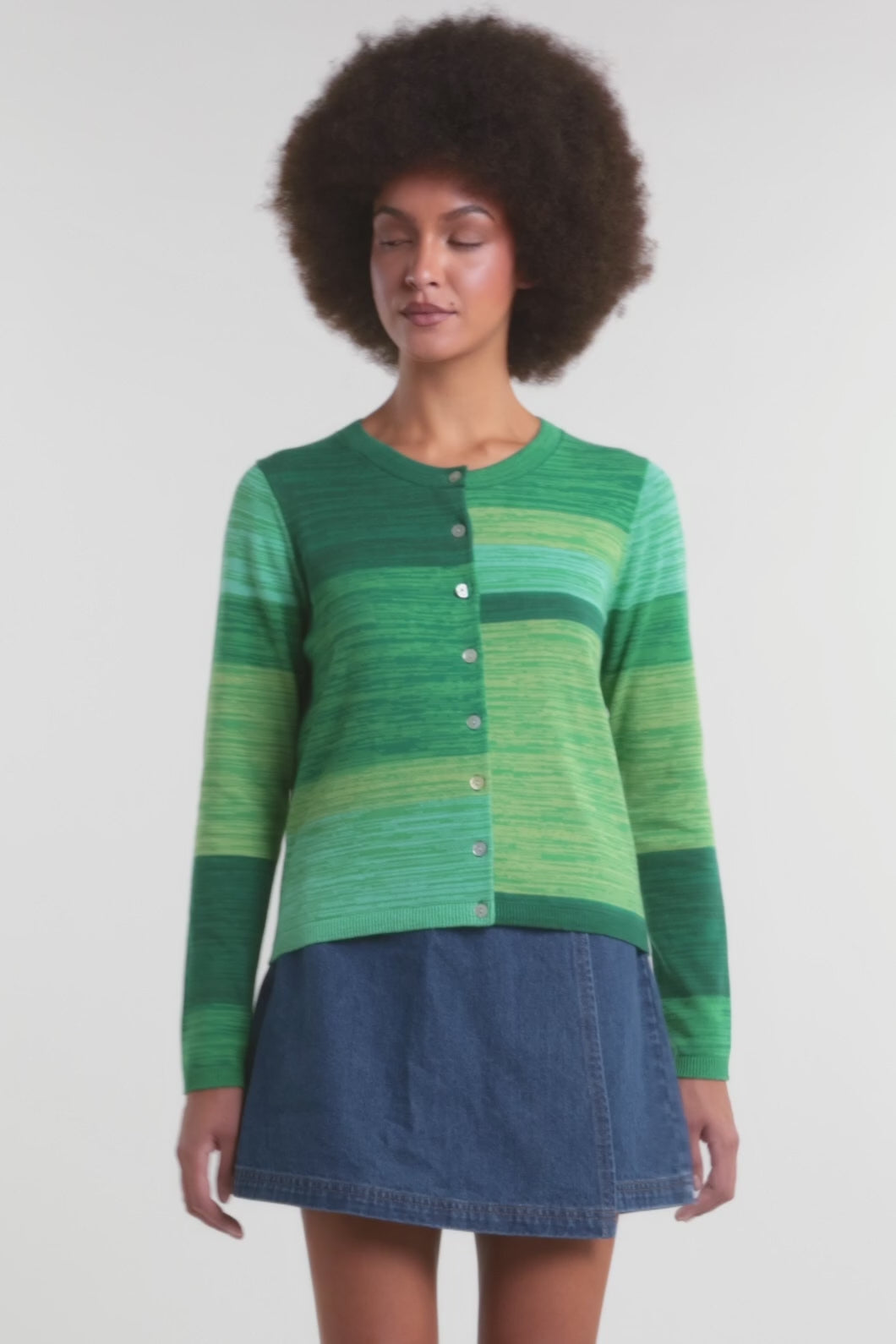 Gorman - Mirage Cotton Cardi - green