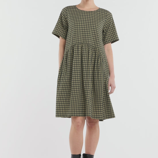 Gorman - Rachele Check Seersucker Dress - check