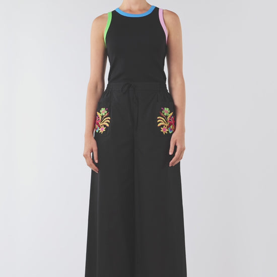 Gorman - Papaya Patch Pant - black