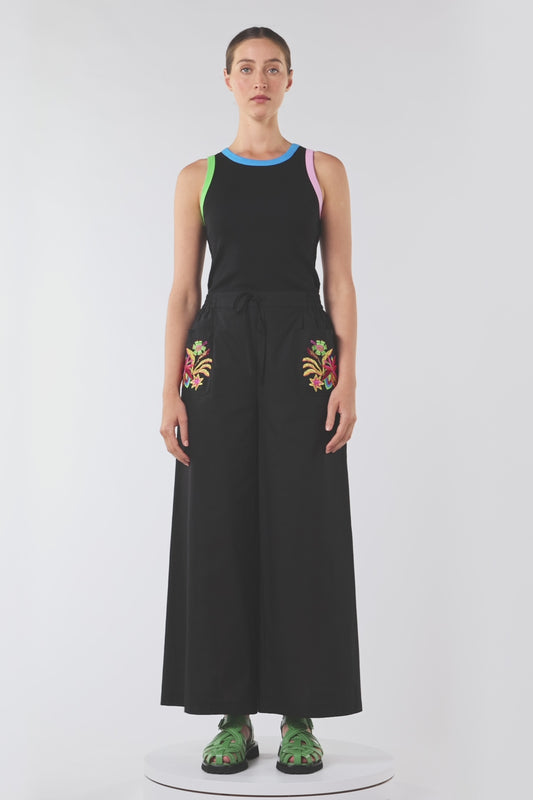 Gorman - Papaya Patch Pant - black