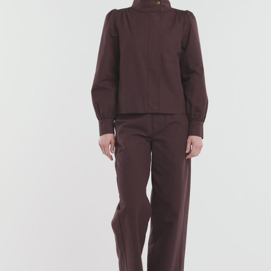Gorman - Paloma Ripstop Jacket - chocolate