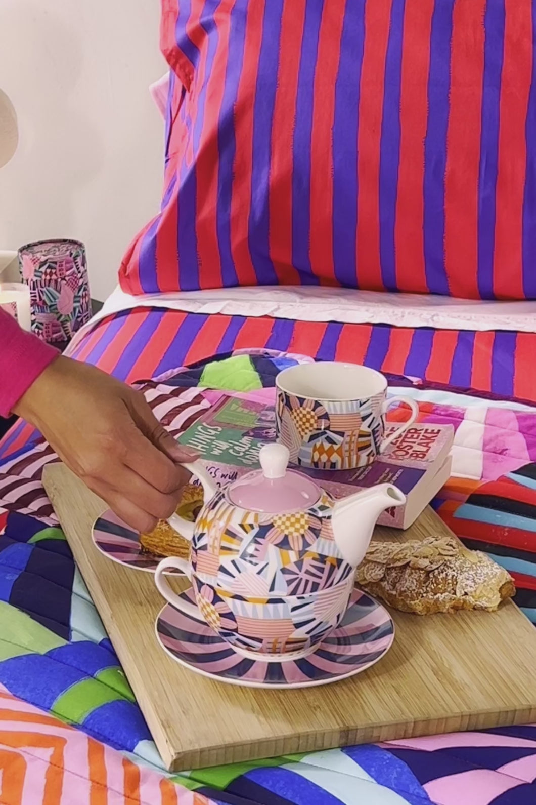 Gorman - Canopy Circus Tea For One Set - print